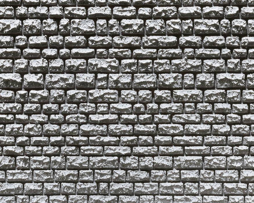 Faller 170863 - H0 - Decorplaat - Profi Natuursteen Muur