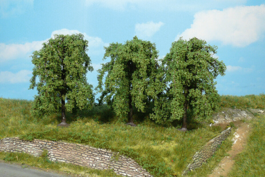 Heki 1734 - 3 Weeping Willow Trees - 10 cm