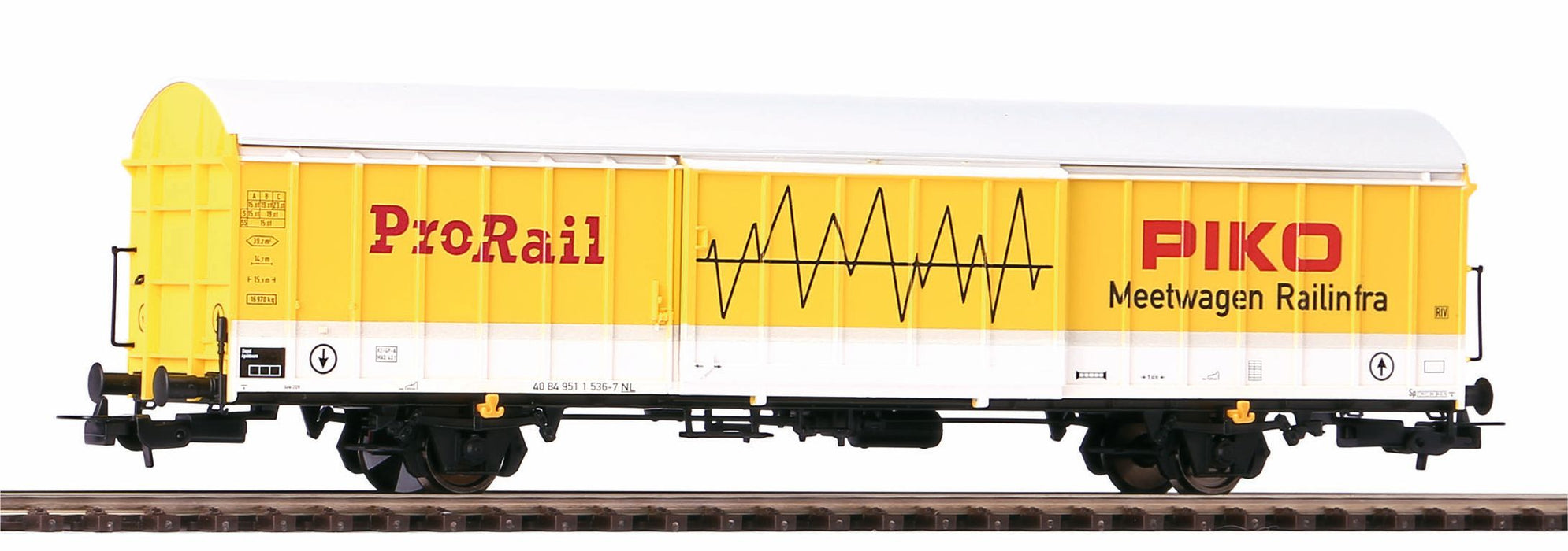 Piko 55056 - Meetwagon NL - NS ProRail - Tijdperk VI