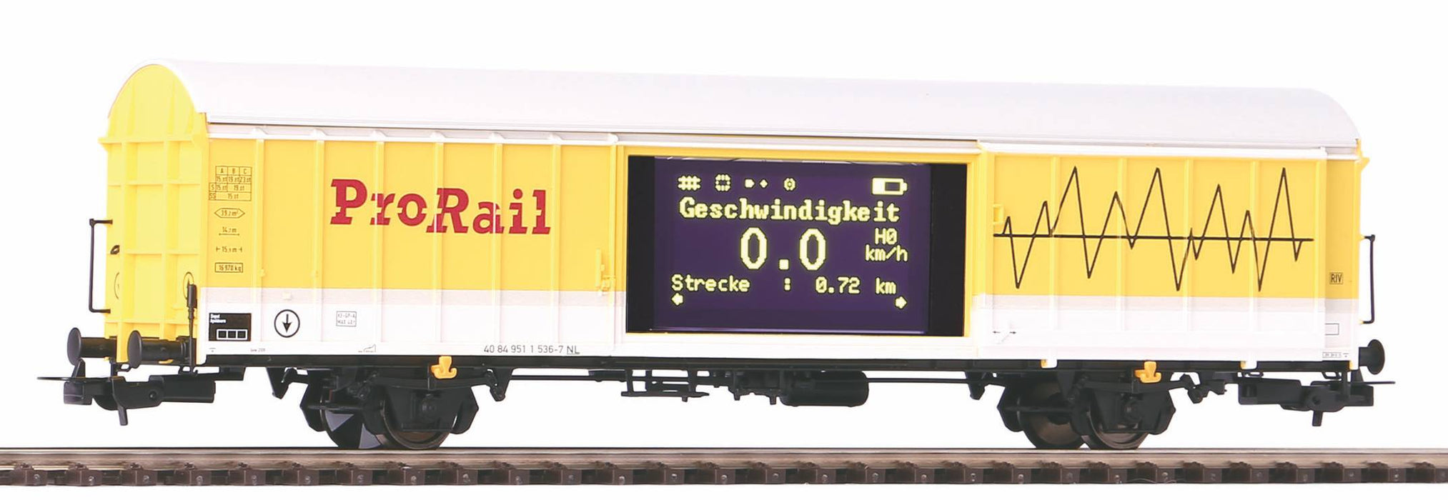 Piko 55056 - Measuring wagon NL - NS ProRail - Era VI