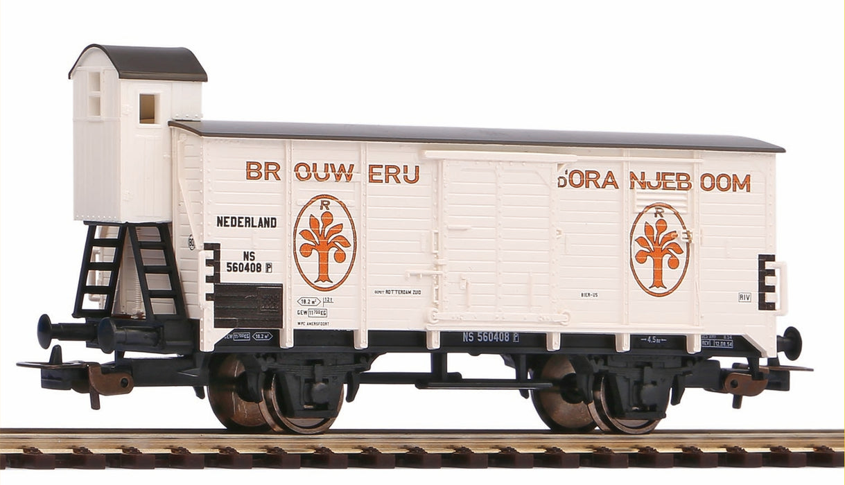 Piko 58926 - Bierkoeler Wagon met Remmershuis “D'Oranjeboom” - NS - Tijdperk III