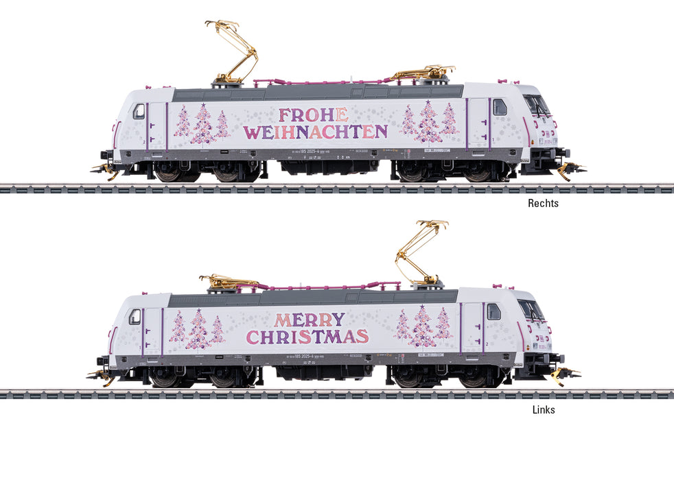 Märklin 36025 - Elektrolokomotive 185 - Weihnachtslokomotive 2025