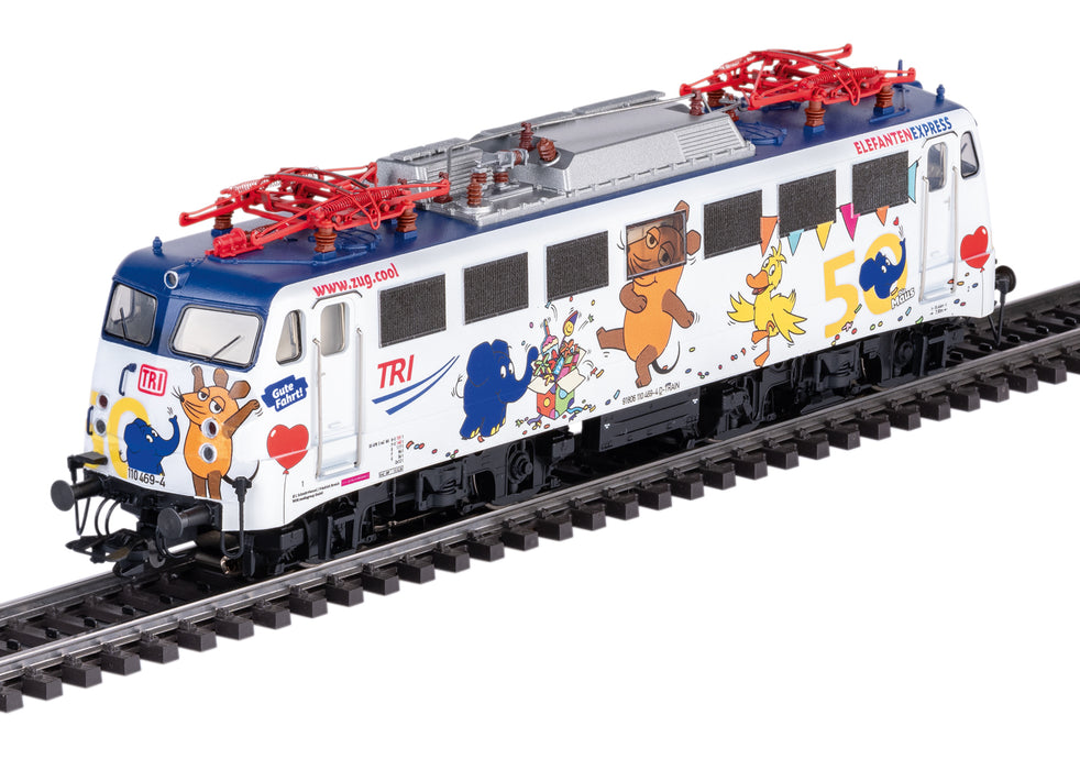 Märklin 39111 - Elektrolokomotive - BR 110.3 "Olifantsexpress" - Zugvermietung