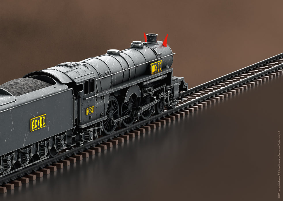 Märklin 39966 - Dampflokomotive mit Tender - AC/DC „Black Ice“