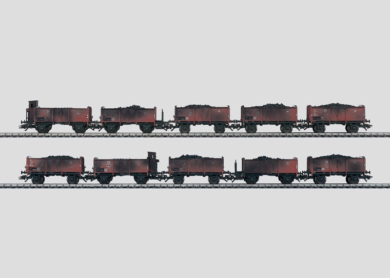 Märklin 46030 - Set Open Goederenwagons - O 02 en O 11 - DB