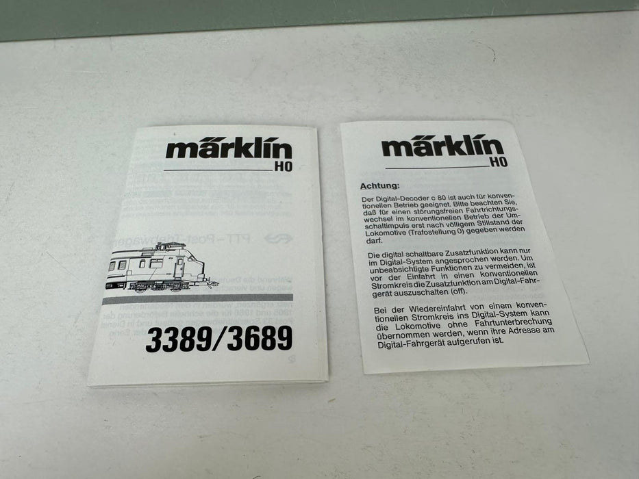Märklin 3689 – Motorpost mP 3000 „PTT“ – Elektrolokomotive der NS