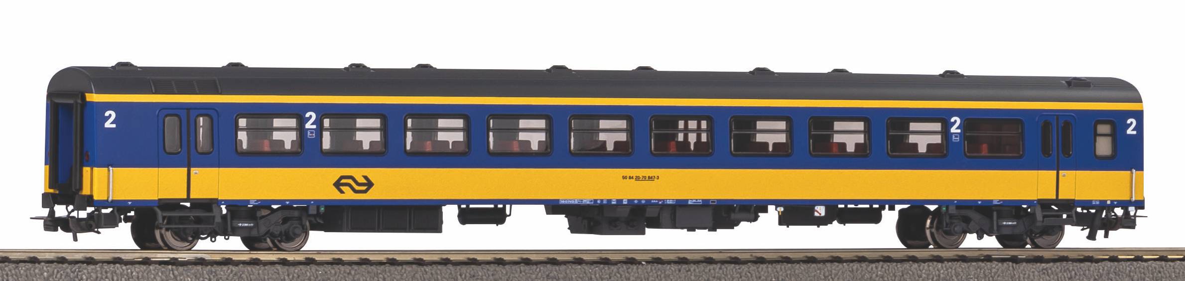Piko 976XX - Personenwagons ICR - 1e / 2e Klasse - NS - Tijdperk IV (2022)