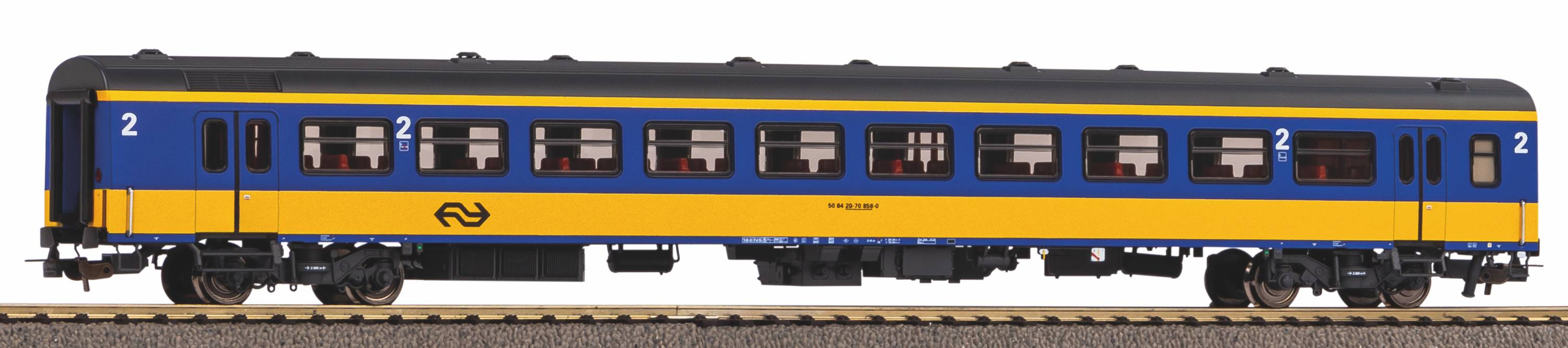 Piko 976XX - Personenwagons ICR - 1e / 2e Klasse - NS - Tijdperk IV (2022)