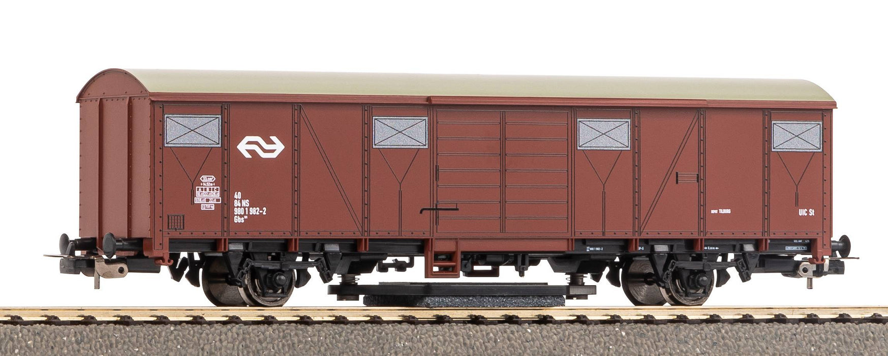 Piko 54328 - Rail Cleaner Wagon - NS - Era IV