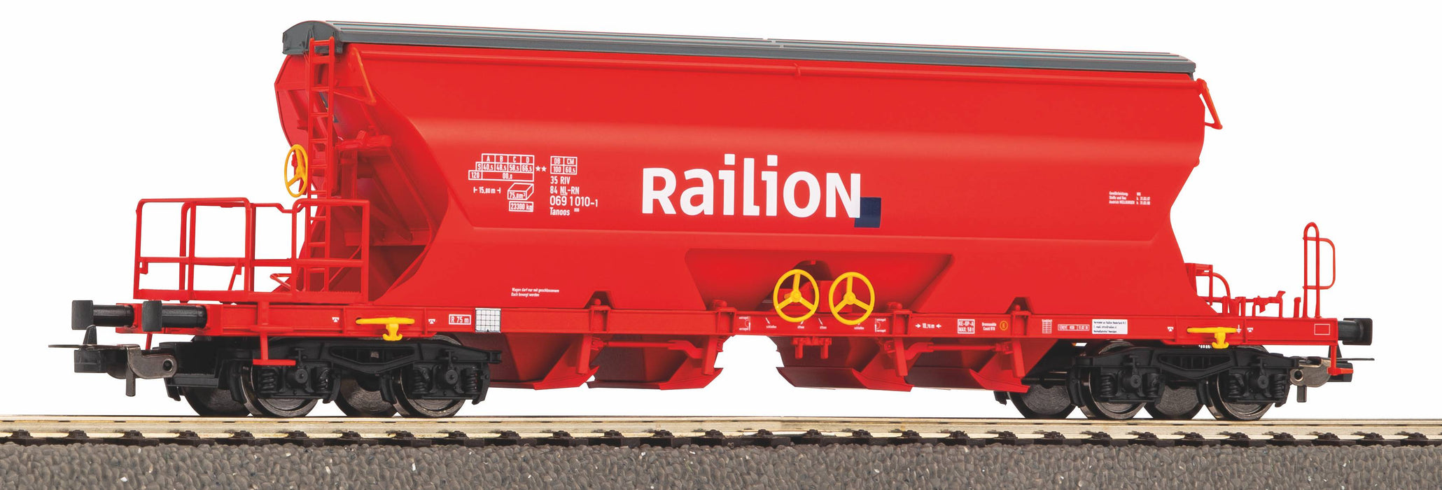 Piko 54639 - Zelflosser Goederenwagon - Railion - NS - Tijdperk VI