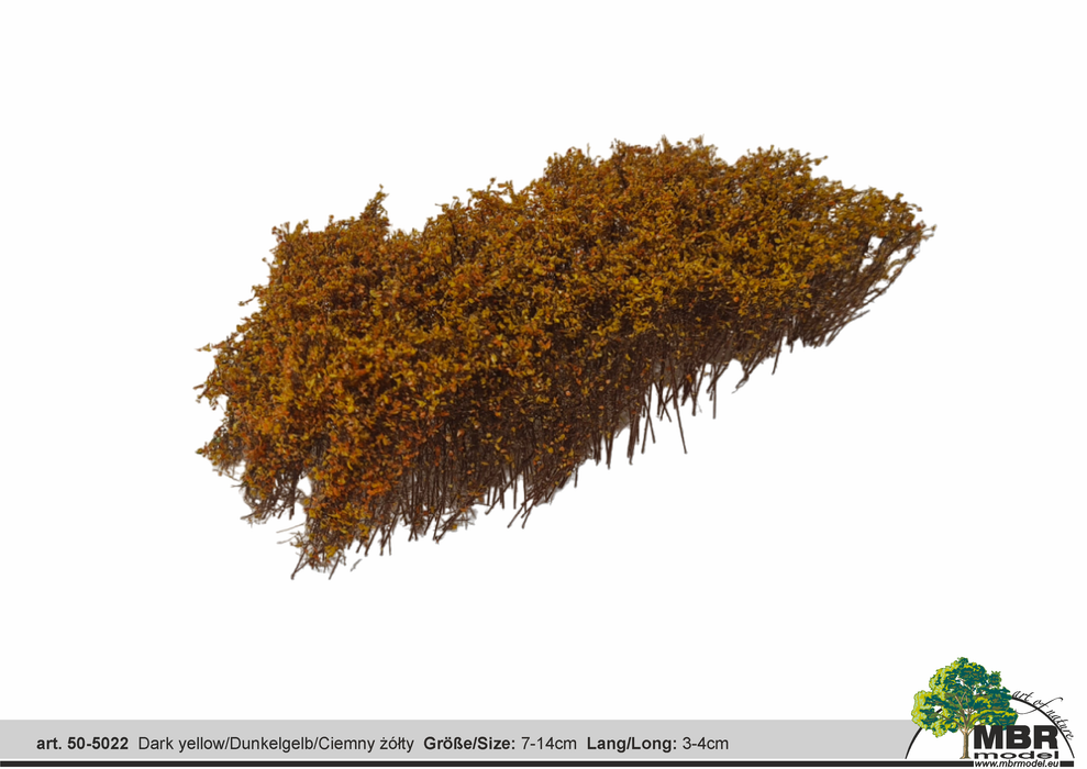 MBR 50-5022 - Shrub Dark Yellow - 7-14cm x 3-4cm