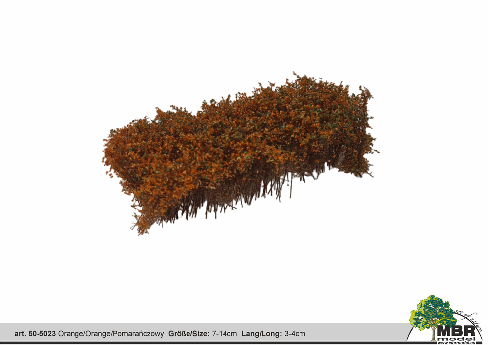 MBR 50-5023 - Orange Shrub - 7-14cm x 3-4cm