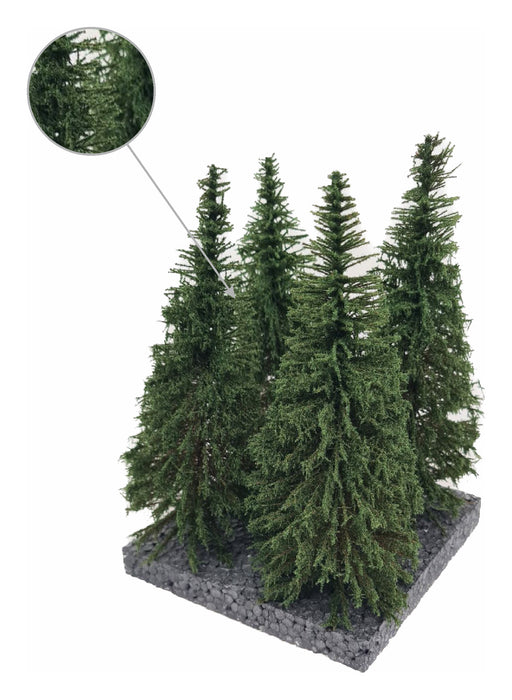 MBR 51-4207 - Set 4x Bomen (Spar) - 14-16cm