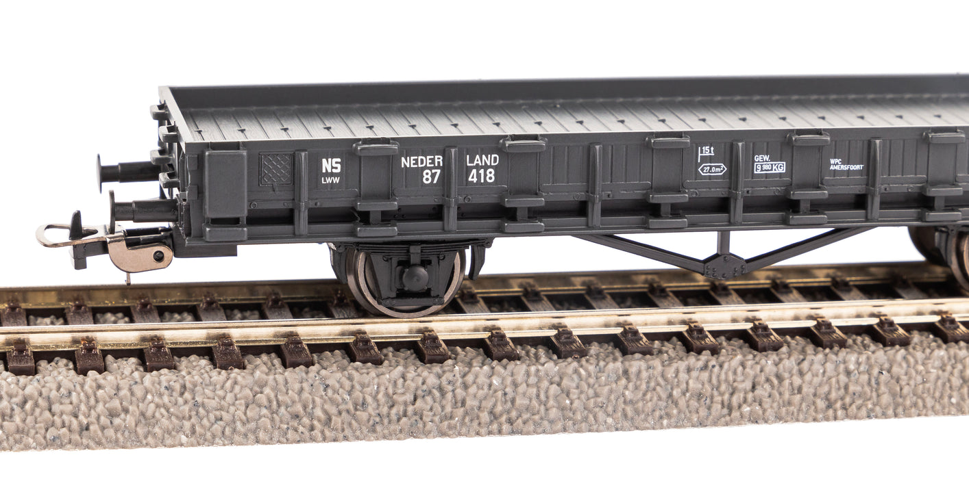 Piko 54318 - Laagbordwagon - NS - Tijdperk III