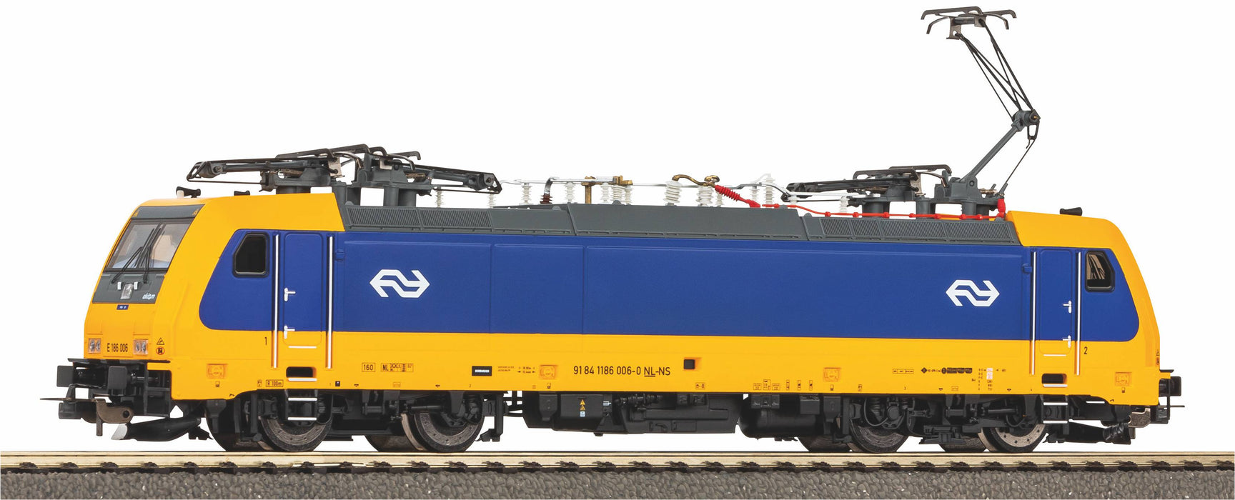 Piko 21660/-1/-2 - BR 186 NS "Traxx" - DC/AC / Sound