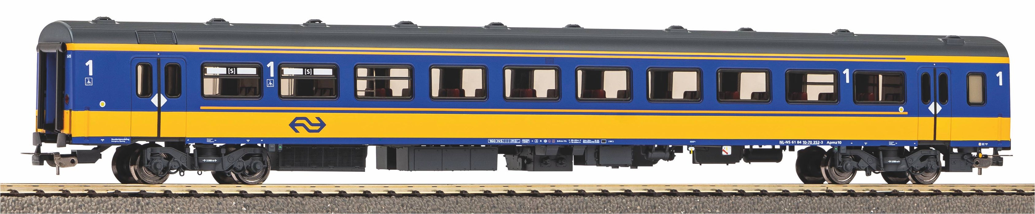 Piko 976XX - Personenwagons ICR - 1e / 2e Klasse - NS - Tijdperk VI (2024)