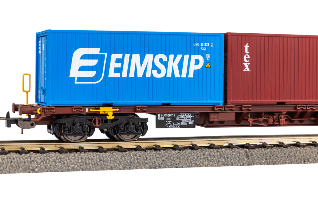Piko 54687 - Contanerwagon Type Sgnss - NS - Tijdperk VI