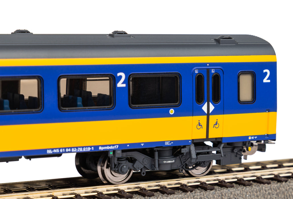 Piko 97654/97655 - Stuurstandwagon IC - NS - AC/DC - Tijdperk VI
