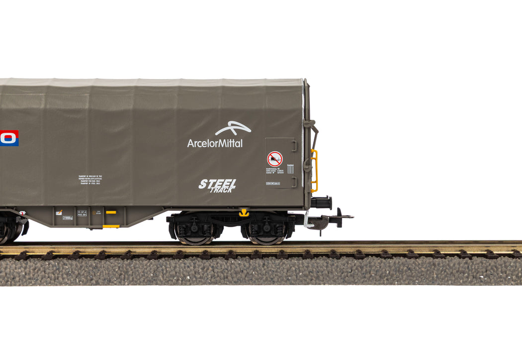 Piko 24623 - Curtainsider wagon Type Shimmns "Nacco" Arcerlormittal - NS - Era VI