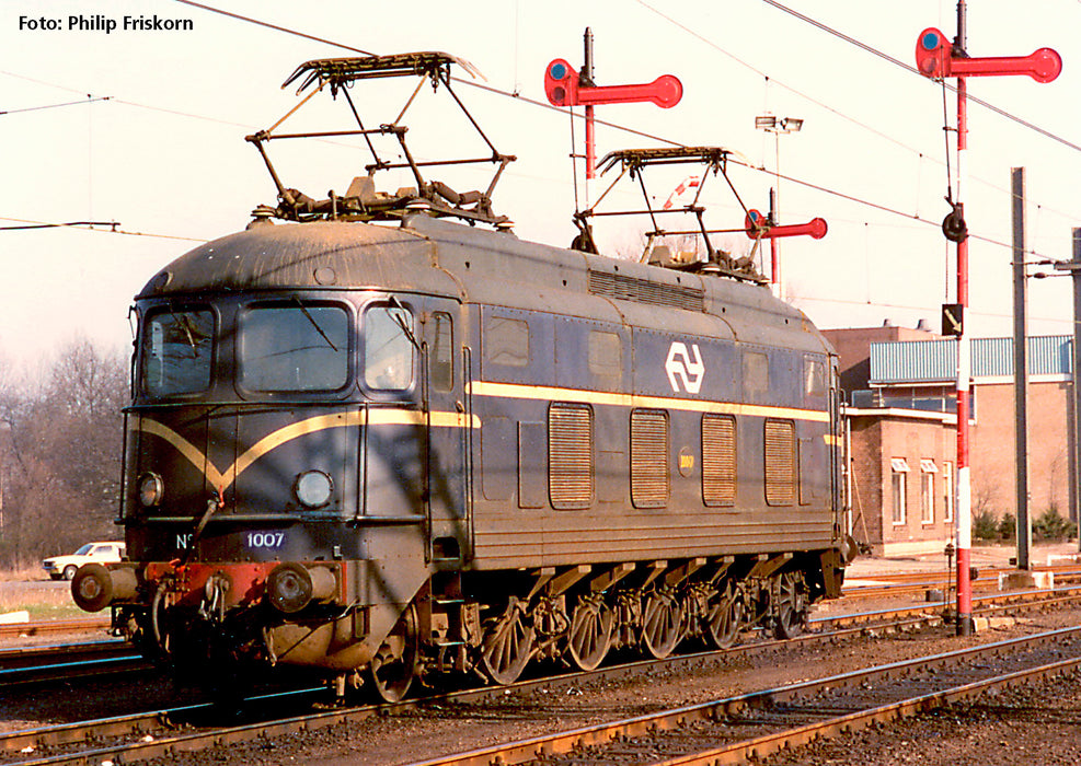 Piko 97504/-5/-6 - Elektrische Locomotief - NS 1000 Blauw - IV - DC/AC (Sound)