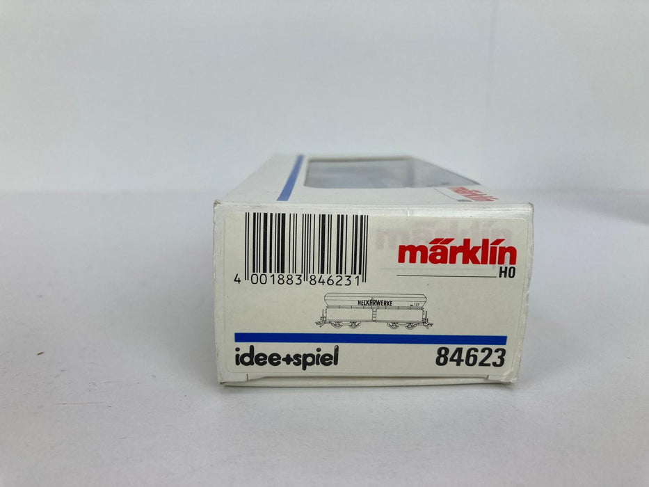 Märklin 84623 - Blauer Selbstentladewagen „Neckarwerke“ - DB - Güterwagen