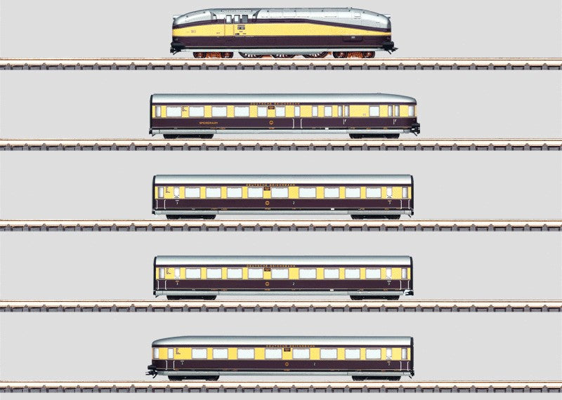 Märklin 26610 - Treinset 4-delig - "Henschel-Wegmann" - BR 61 - DRG