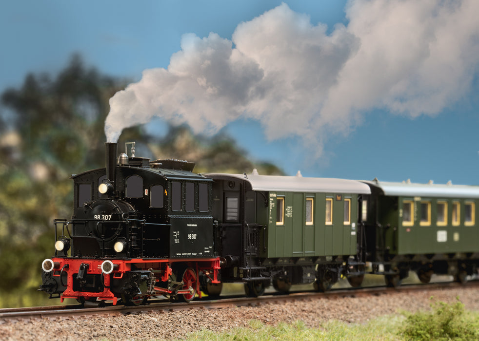 Märklin 26619 - Treinset 'Spalter Bockl' - BR 98.3 Glaskasten - DB - MHI
