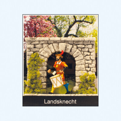 Preiser H0 - 99506 - Knecht met Trommel