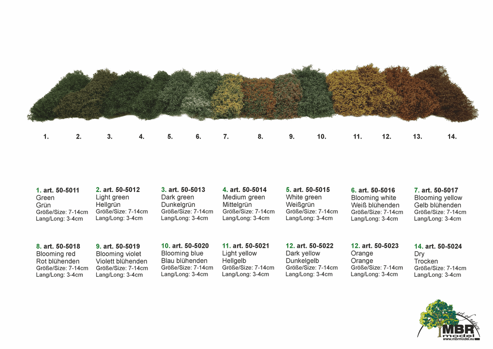 MBR 50-5023 – Oranger Strauch – 7–14 cm x 3–4 cm