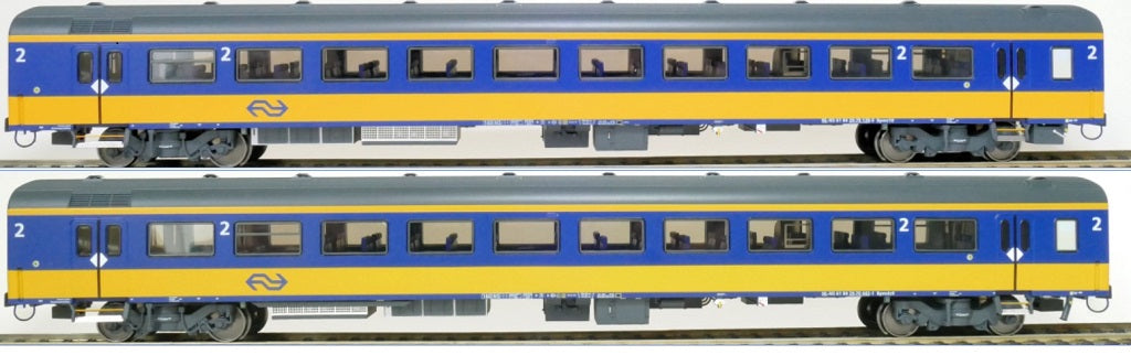 Exact Train - EX11001 A/B - Dubbele Rijtuigenset NS - ICRm Den Haag - Eindhoven