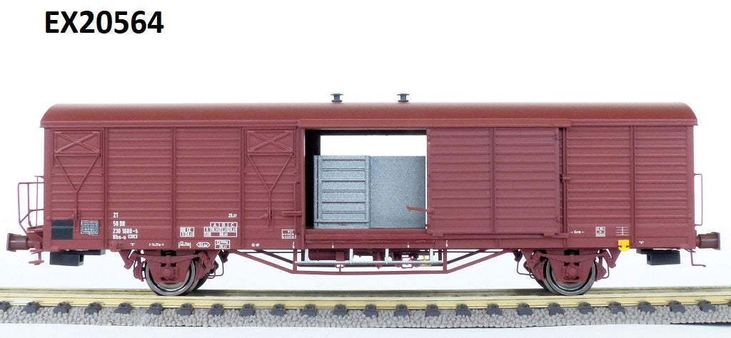 Exact Train - EX20564 - Goederenrijtuig DB / DR - IV / V