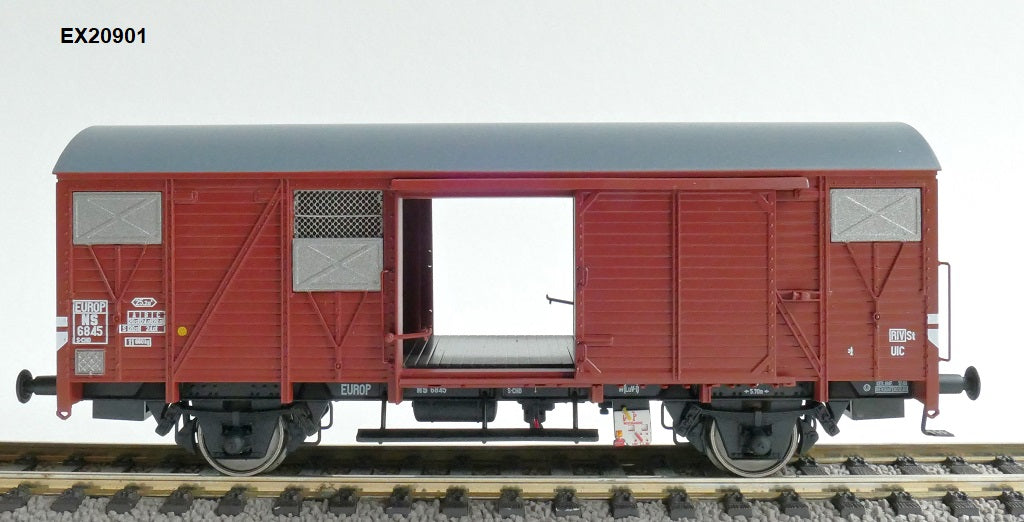 Exact Train - EX20901 - Goederenrijtuig NS - EUROP - III