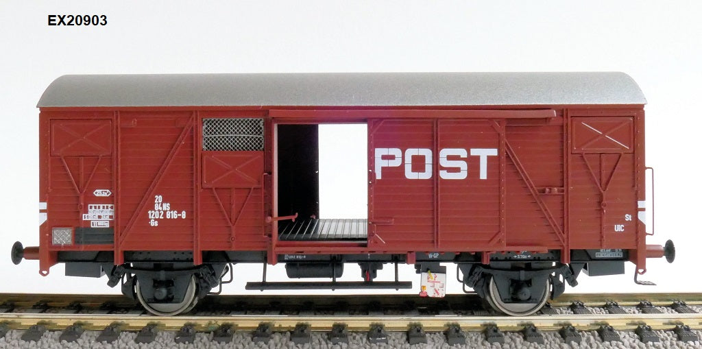 Exact Train - EX20903 - Goederenrijtuig NS - "Post" - IV