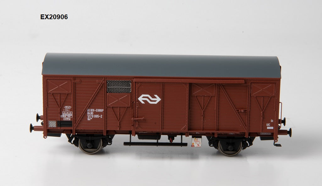Exact Train - EX20906 - Goederenrijtuig NS - EUROP - IV - met Deur