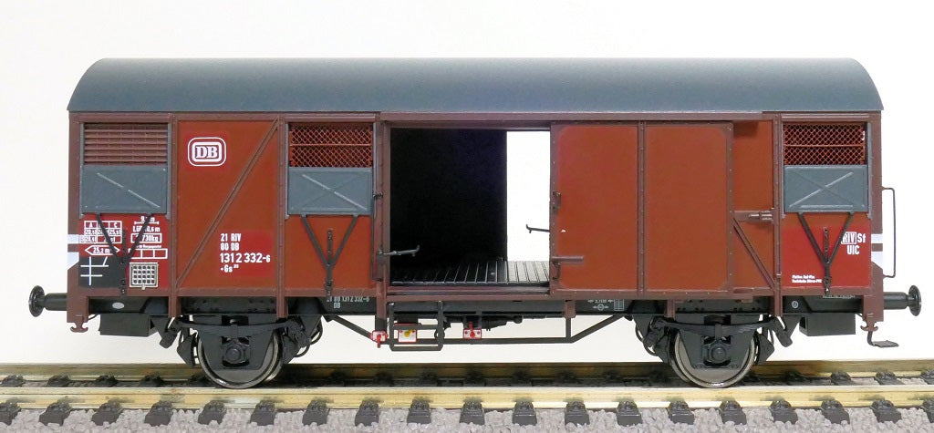 Exact Train - EX21003 - Goederenrijtuig DB - IV - met Deuren