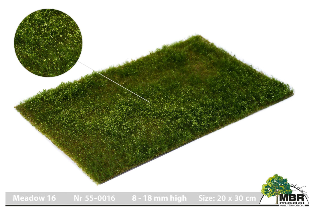 MBR 55-0016 - Realistische Grasmat - Groen - 20x30cm