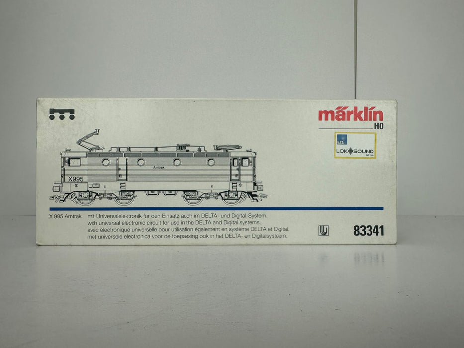 Märklin 83341 – Prototyp X995 Amtrak – Digital mfx – ESU Sound