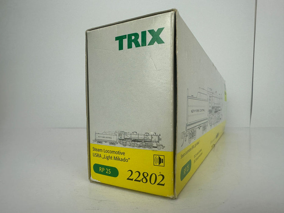 Trix 22802 (für Märklin) – Wechselstrom – „Mikado“ – Dampflokomotive mit Tender