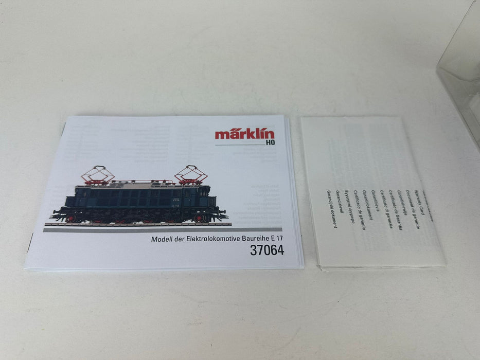 Märklin 37064 - Electric locomotive class E 17 - DB