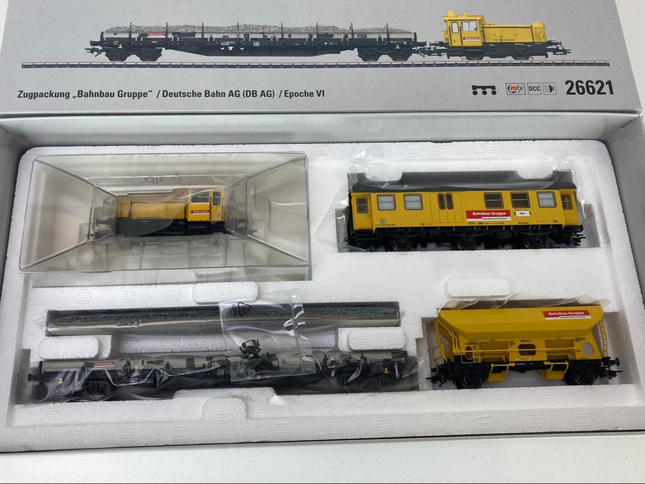 Märklin 26621 - Treinset Köf III "Baubahn" - Nieuw