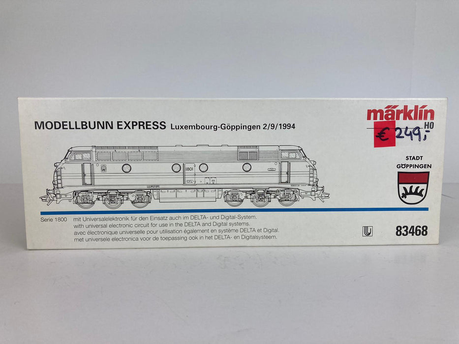 Märklin 83468 – CFL – Diesellokomotive Baureihe 1800 „RTL“