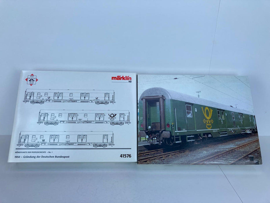 Märklin 41576 – Set van 3 Postrijtuigen – "Deutsche Post"