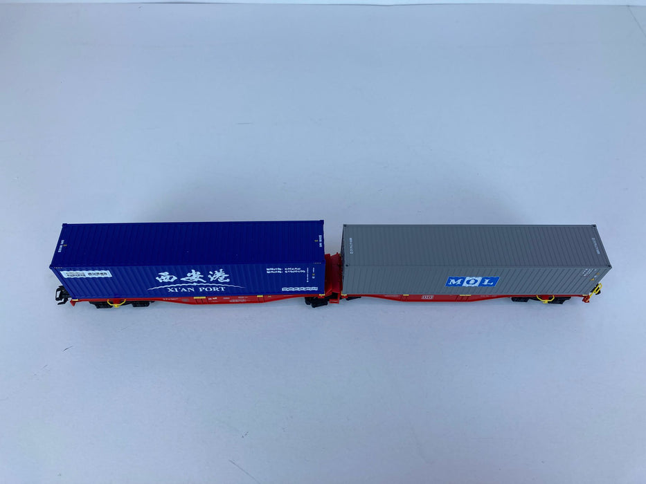 Märklin 47815 – Doppelter Containerwagen „Sggrss 80“ – DB AG – Neuzustand