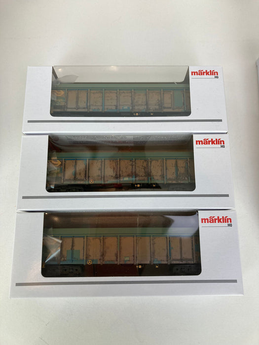 Märklin 47189 – NS Güterwagenset „Hackschnitzeltransport“ – Gealtert – 6x Wagen