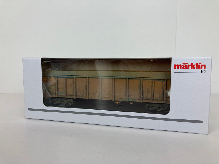 Märklin 47189 – NS Güterwagenset „Hackschnitzeltransport“ – Gealtert – 6x Wagen