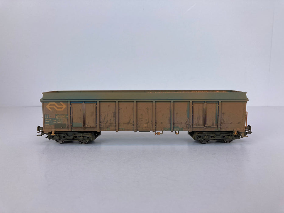 Märklin 47189 – NS Güterwagenset „Hackschnitzeltransport“ – Gealtert – 6x Wagen