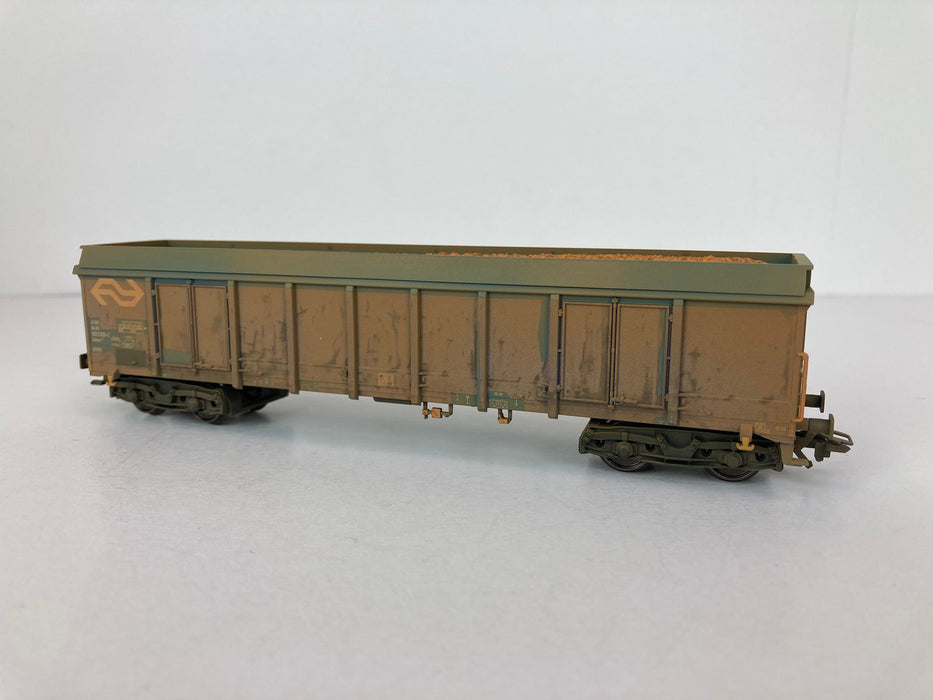 Märklin 47189 – NS Güterwagenset „Hackschnitzeltransport“ – Gealtert – 6x Wagen