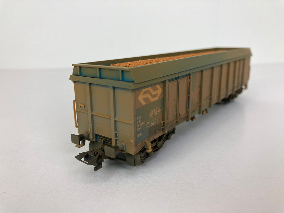 Märklin 47189 – NS Güterwagenset „Hackschnitzeltransport“ – Gealtert – 6x Wagen