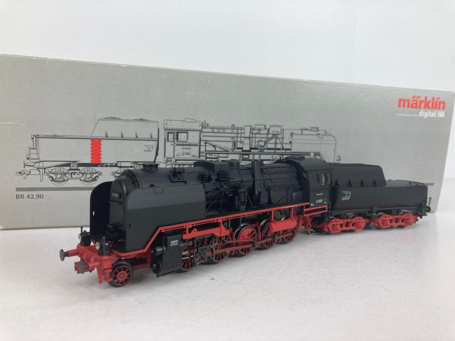 Märklin 39161 – Stoomlocomotief BR 42.90 DB "Franco-Crosti" – Als Nieuw!