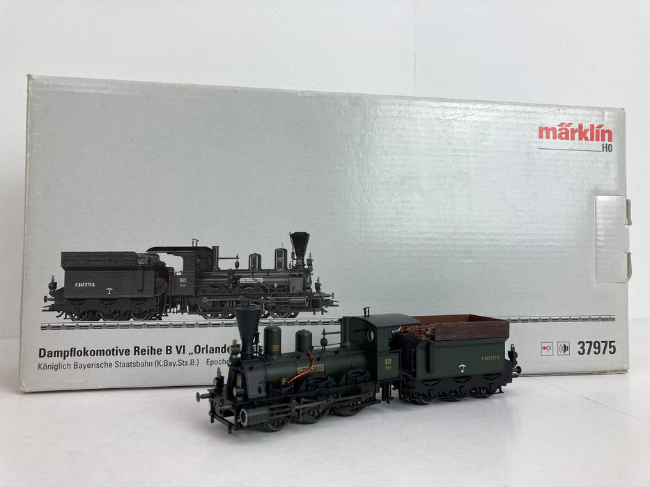 Märklin 37975 – Oldtimer Stoomlocomotief Serie B VI - K. Bay - "Orlando di Lasso"